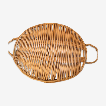 Rattan tray