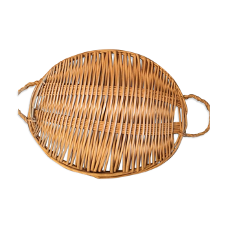 Rattan tray