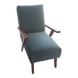 Armchair with seat redone