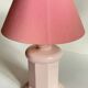 Vintage Pink Ceramic Lamp