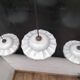 Opaline pendant lights