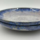 Set of 2 earthenware soup plates