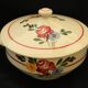 Soup tureen in earthenware from sarreguemines. chatenois model.