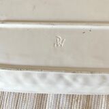 Long dish in fruit barbotine