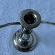Candle holder 3 branches in silver metal
