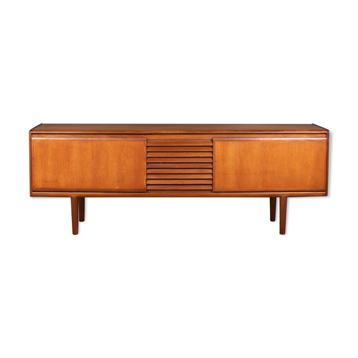 Retro Long Teak 1960s White & Newton Sideboard