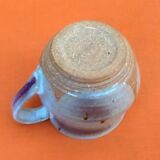 Mug with handle Enameled ceramic Signature Daniel