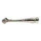 Christofle sugar tongs in silver-plated metal, Louis XV style, 19th century