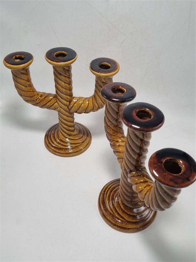 Pair of vintage candlesticks