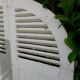 Curved shutters oak and fir H156xL245
