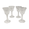 Crystal glasses