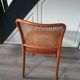 vintage thonet cane armchair chair model 811 design by josef hoffman 60s