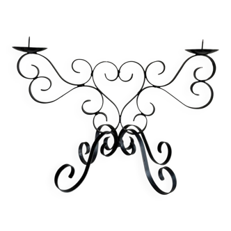 Wrought iron chandelier