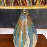 Vintage signed ceramic lamp