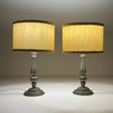 Lampe de table en métal, Italie années 1960