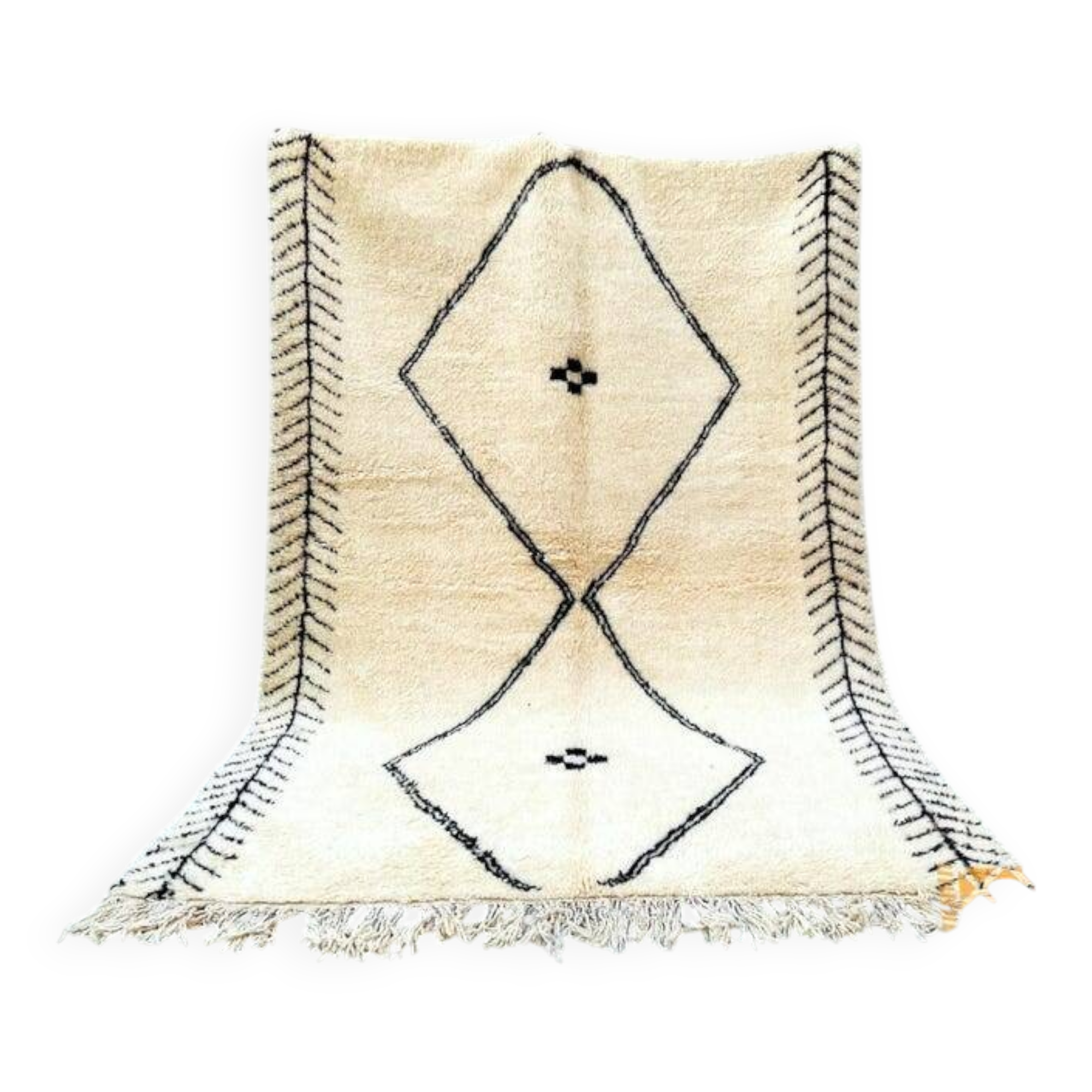 Tapis azilal Tissé main traditionnelle taille 150 x 250 cm