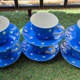Set of 6 TG Green English Tea Cups