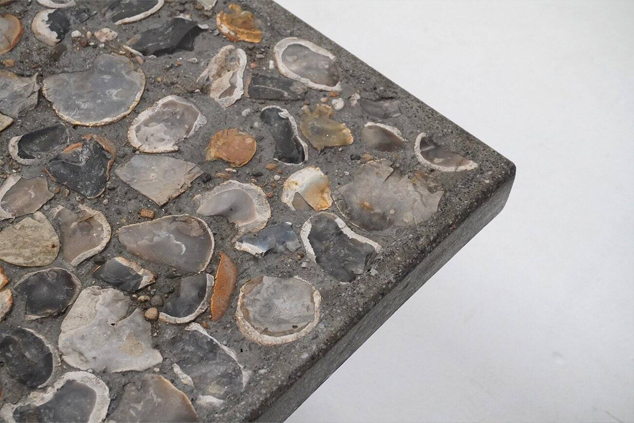 Vintage Dutch Brutalist Stone Coffee Table, 1970s