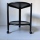 Bar cart from the 60s-70s in its factory black version, attributed to Jens Quistgaard.
