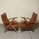 Poltrone in stile di Antonio Gorgone, anni '50, set di 2