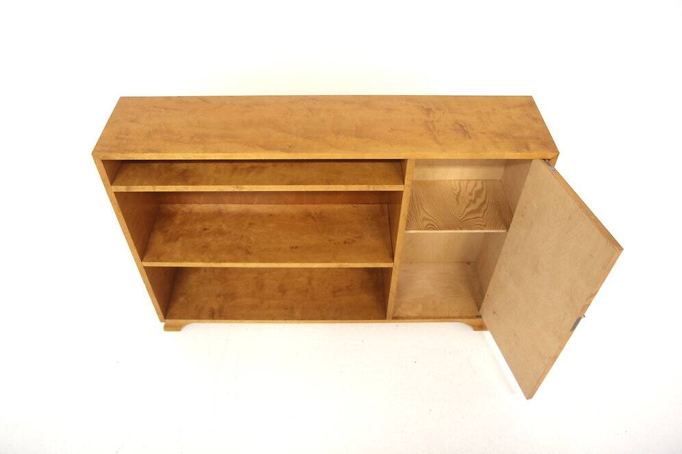 Bibliothèque scandinave en orme, Swedish Modern, Suède, 1930