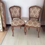 2 upholstered chairs