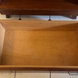 Vintage chiffonier with compass feet