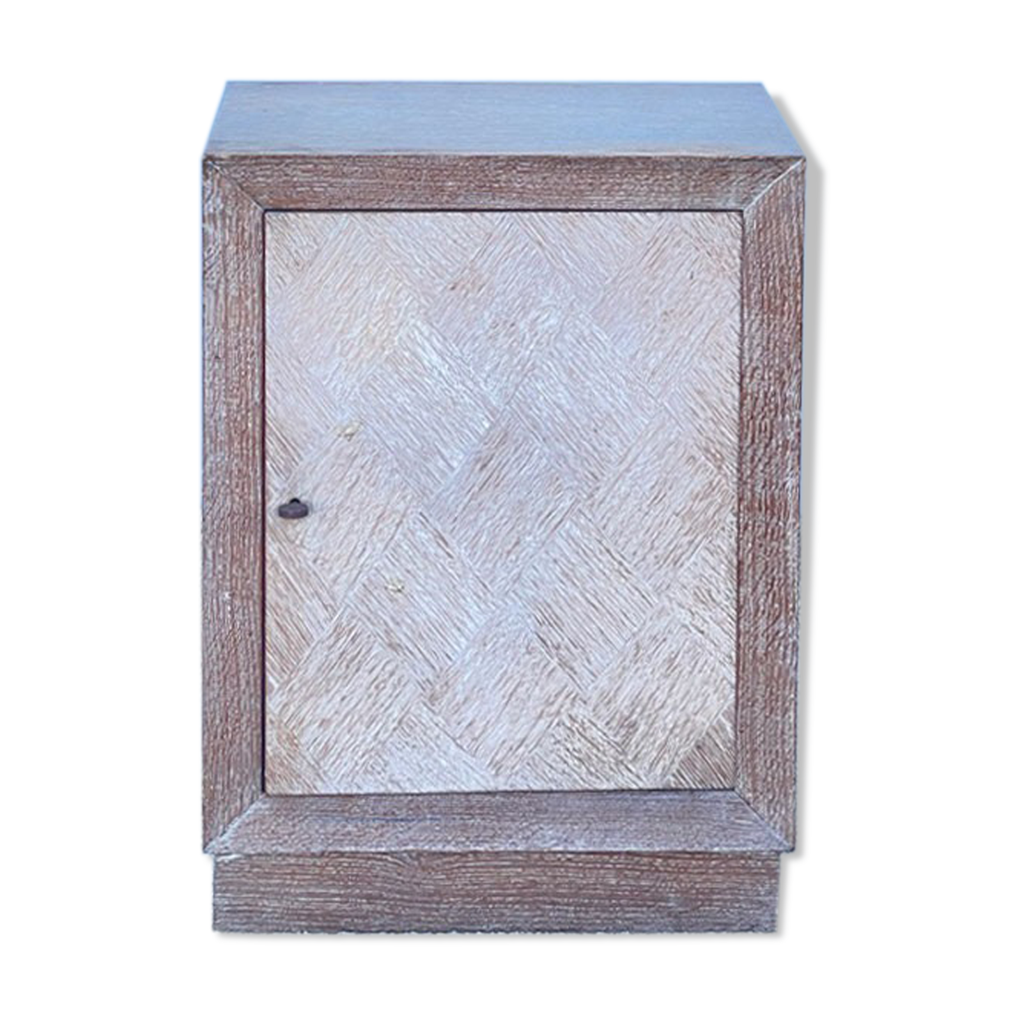 Cerused wooden sideboard