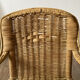 Children's chair in woven wicker