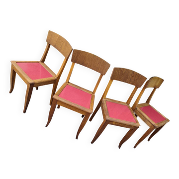 Set of 4 vintage chairs