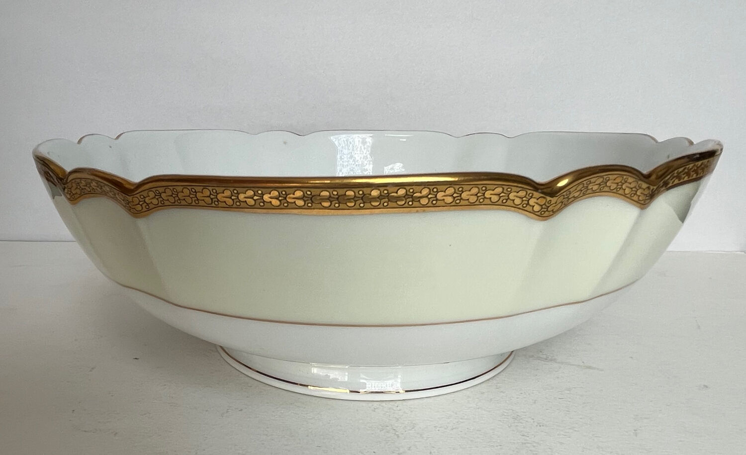 Haviland porcelain salad bowl