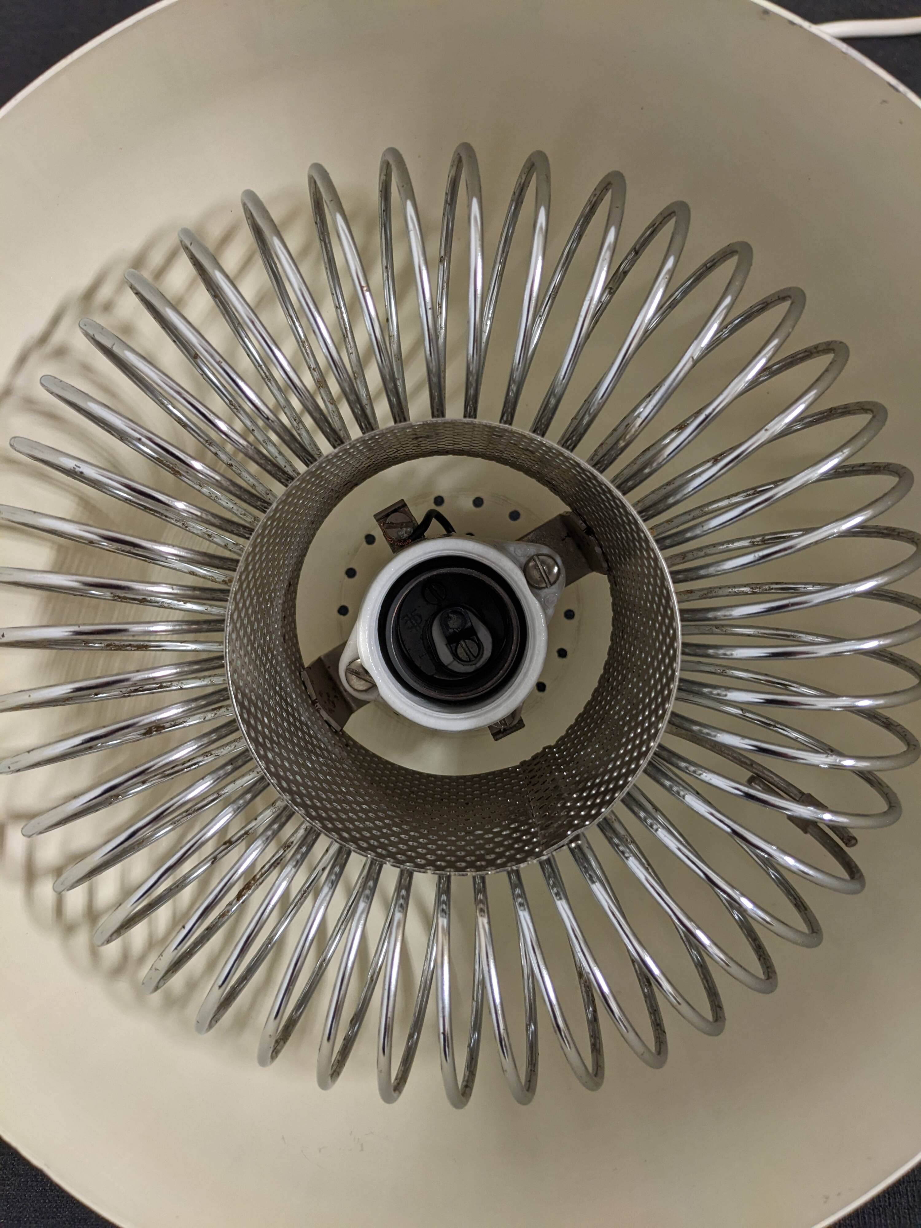 Suspension Space age d'Andrea Lazzari pour Morozini, Italie vers 1970