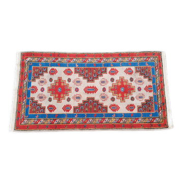 Old oriental carpet 154x82