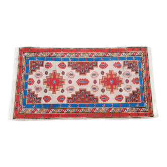 Old oriental carpet 154x82