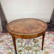 Louis XVI Style Speckled Mahogany Gueridon Table, 19th Century