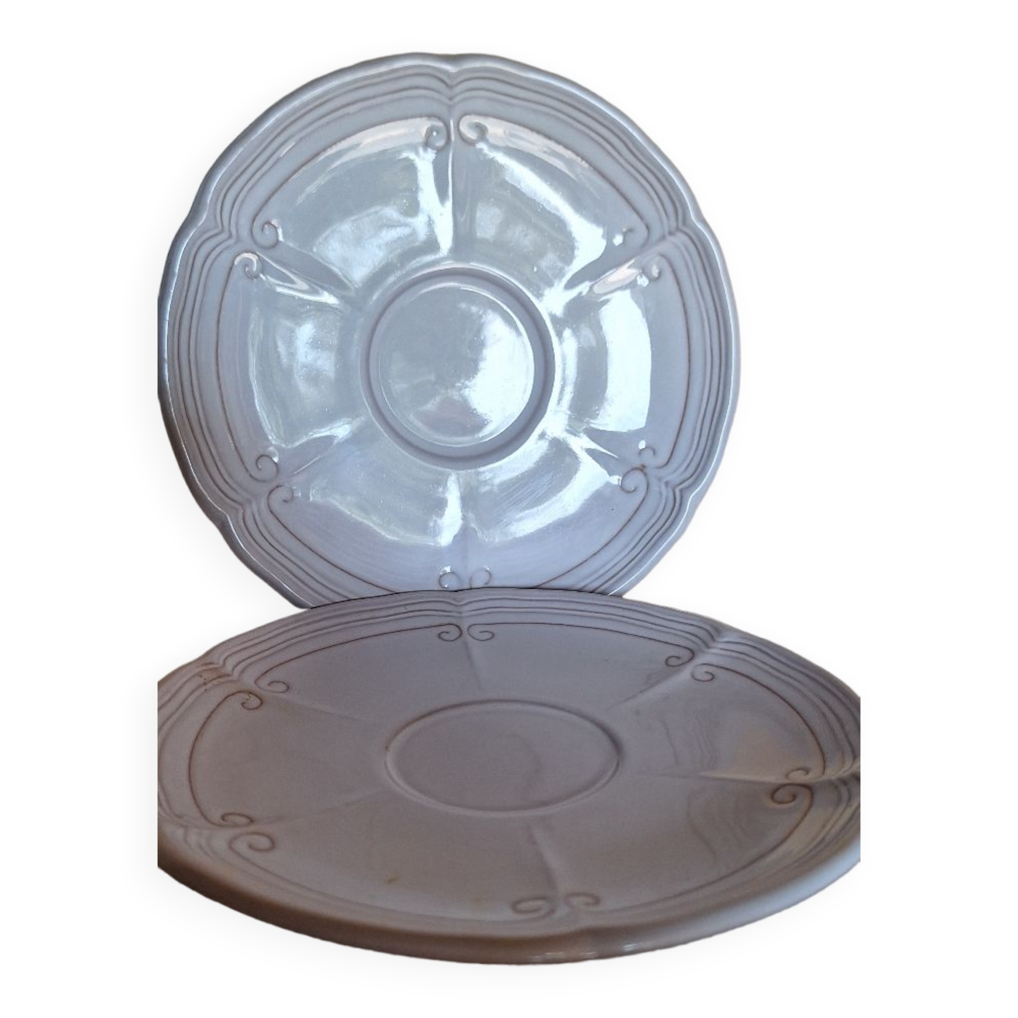 Saucers porcelain niderviller