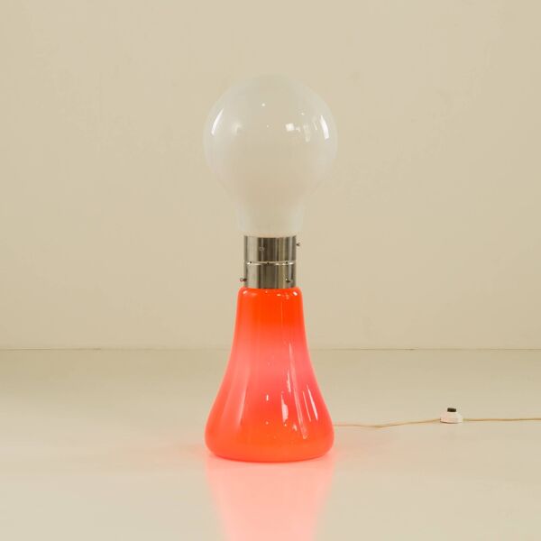 Lampe Mazzega Brillo vintage attribuée à Carlo Nason, Italie, années 1970.