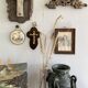 Wooden frieze wall decoration