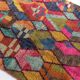 Moroccan Berber boujaad carpet with colorful patterns 250x156cm