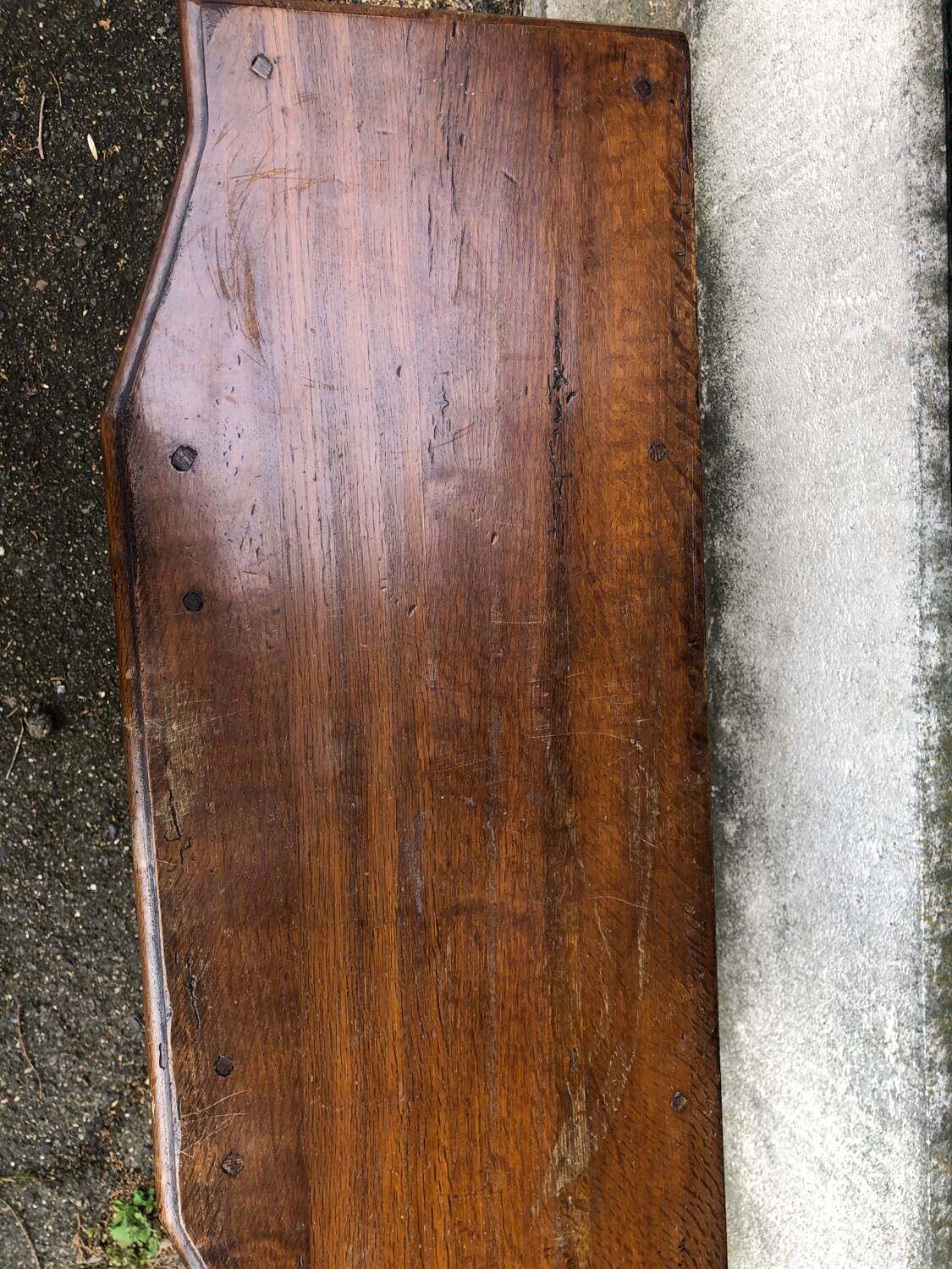 Low rustic style console