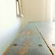 Table pliante dans son jus