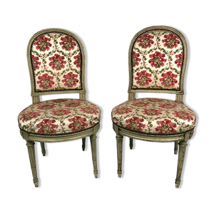 Paire chaises style