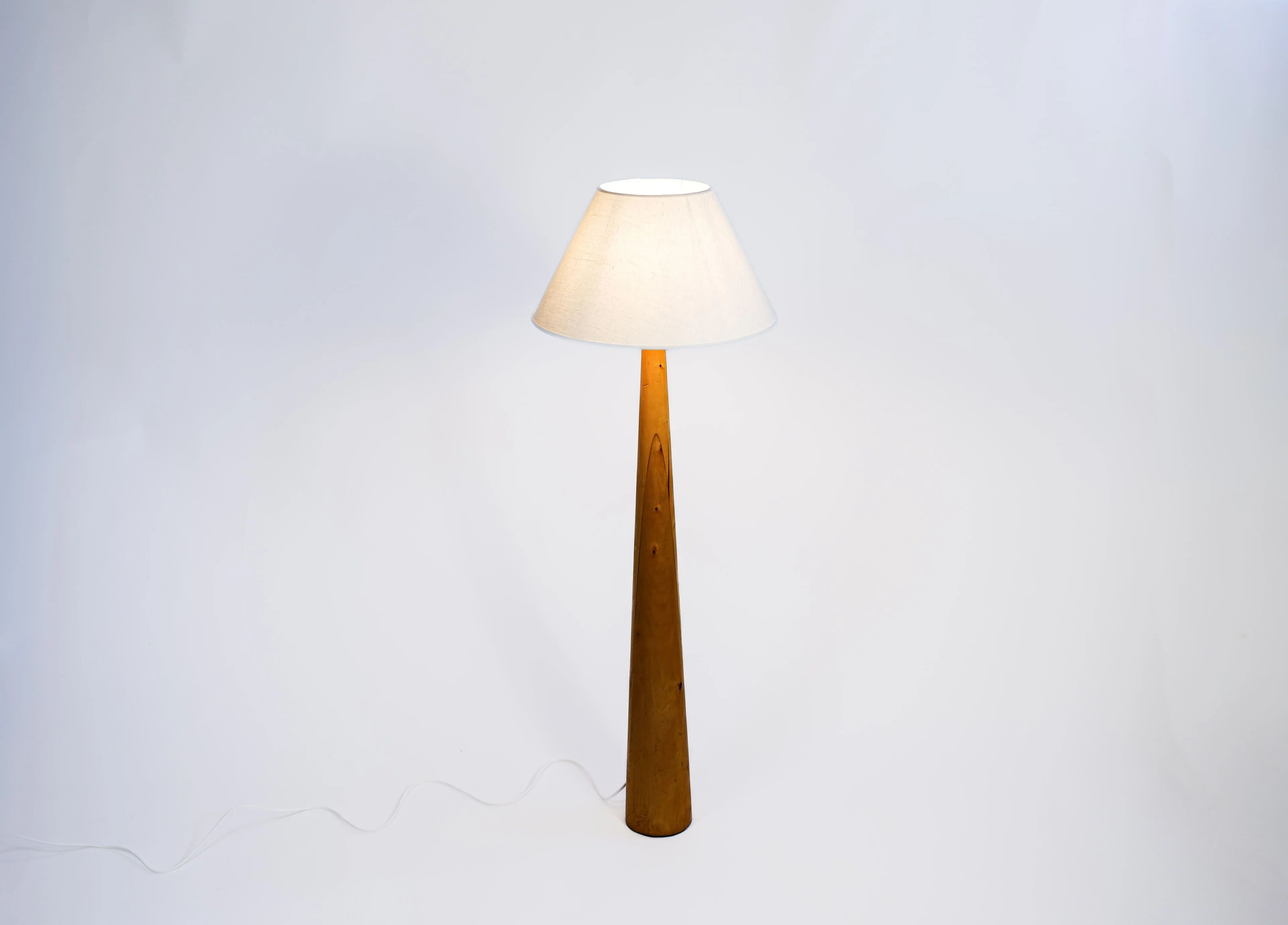 Swedish mid-century floor lamp, around 1960.