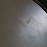 Adorable rattan coffee table and metal base, Scandinavian