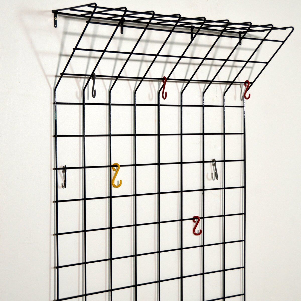 Wire coat rack by Karl Fichtel for Drahtwerke Erlau 1950s