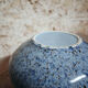 Vase céramique mouchetée