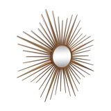 Mirror bulging Sun 85 x 85 cm