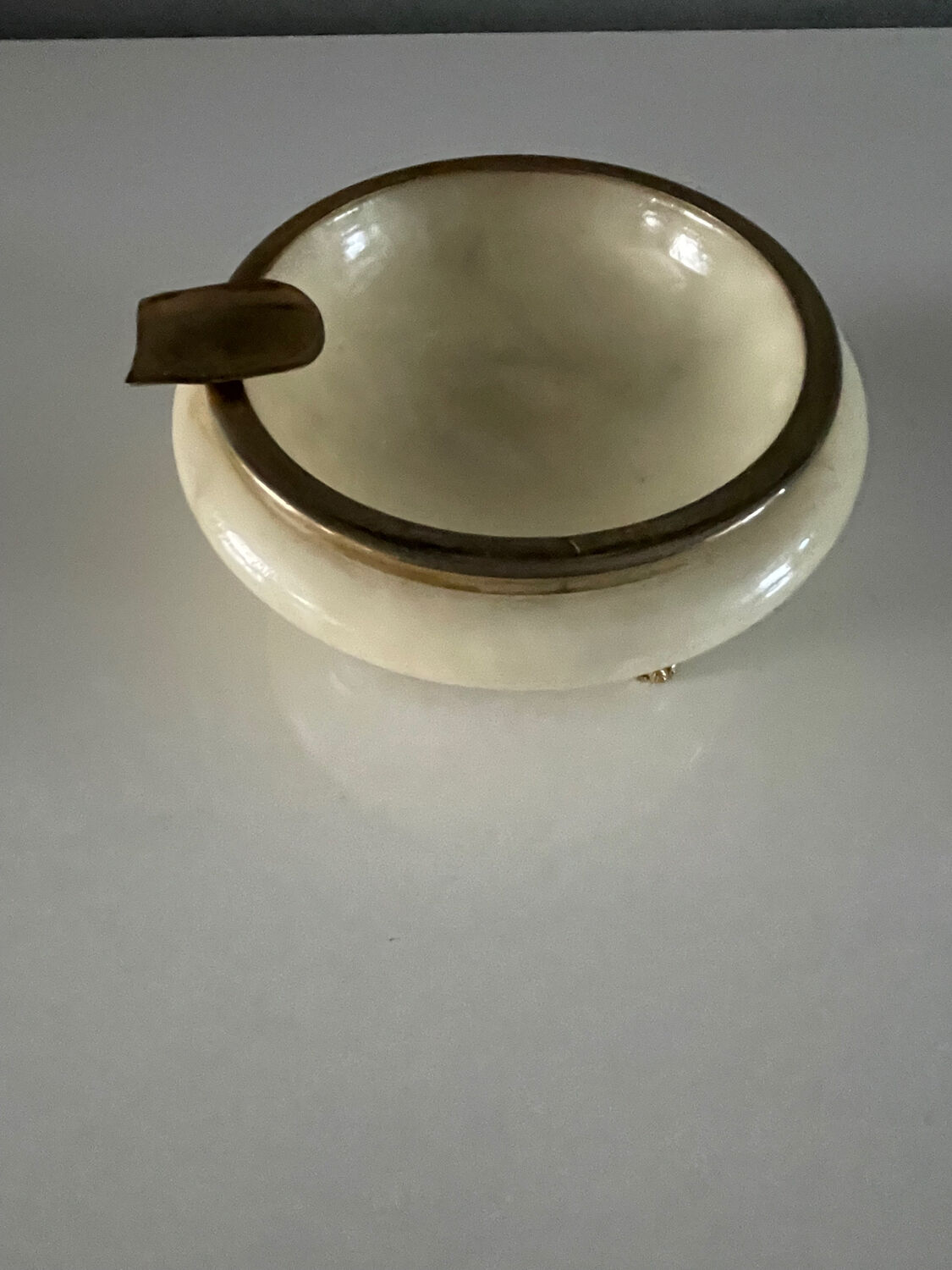 Vintage marble ashtray