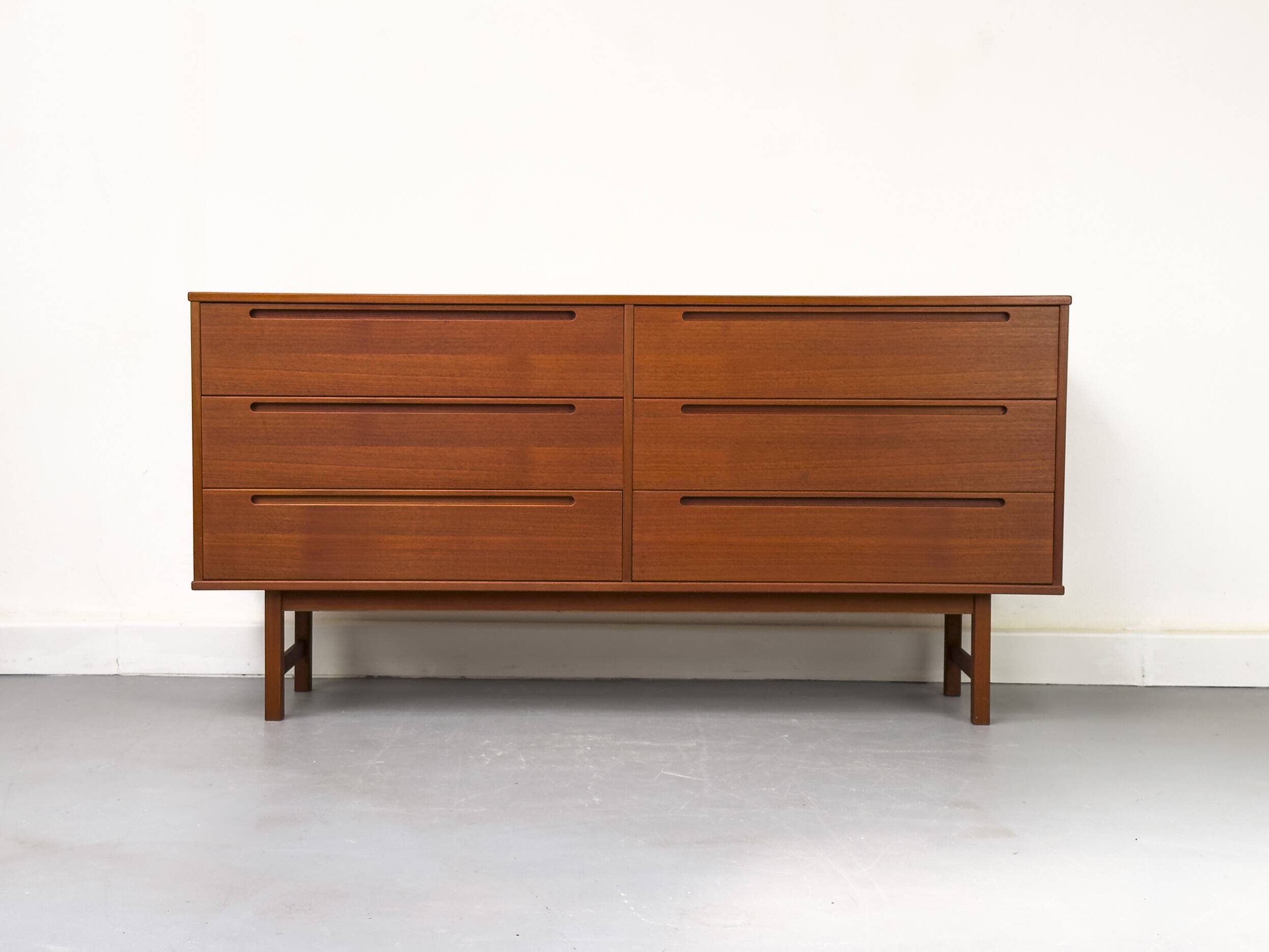 Large Teak Chest of Drawers from Tørring / HJN Møbelfabrik, 1960s