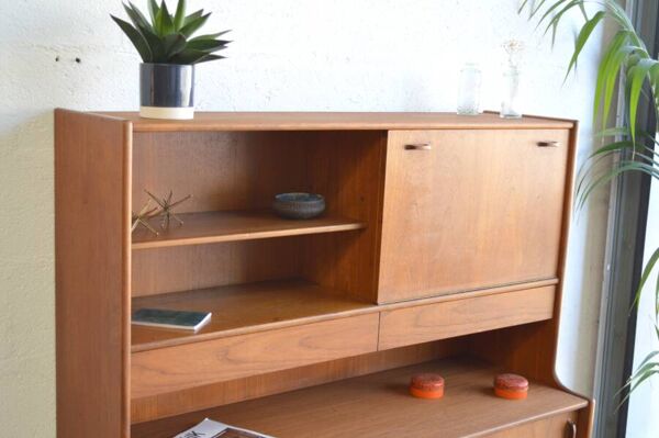 Buffet en teck par Nathan 122 cm